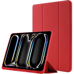 PROTEMIO LEATHER Zaklápací kryt pre Apple iPad Pro 13 2024 / M5 2025 červený PROTEMIO LEATHER Zaklápací kryt pre Apple iPad Pro 13 2024 / M5 2025 červený