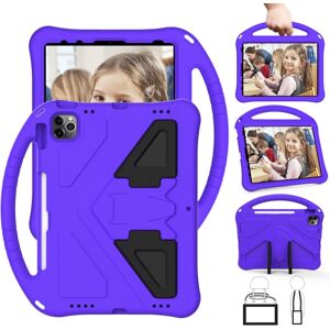 PROTEMIO KIDDO Detský obal pre Apple iPad Pro 11 2024 / M5 2025 fialový PROTEMIO KIDDO Detský obal pre Apple iPad Pro 11 2024 / M5 2025 fialový