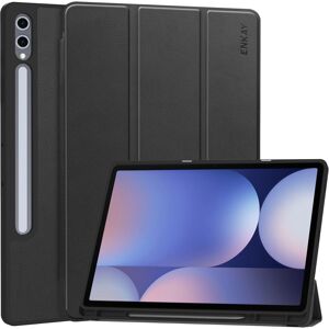 ENKAY LEATHER Zaklápací obal pre Samsung Galaxy Tab S10 Ultra čierny ENKAY LEATHER Zaklápací obal pre Samsung Galaxy Tab S10 Ultra čierny
