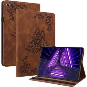 PROTEMIO ART Zaklápací obal Lenovo Tab M10 Plus (TB-X606F / TB-X606L / TB-X606X / ZA5T0081CZ / ZA5V0206CZ) BUTTERFLY hnedý PROTEMIO ART Zaklápací obal Lenovo Tab M10 Plus (TB-X606F / TB-X606L / TB-X606X / ZA5T0081CZ / ZA5V0206CZ) BUTTERFLY hnedý