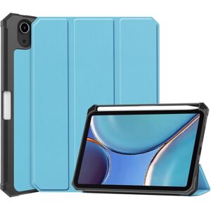 PROTEMIO LEATHER Zaklápací obal Apple iPad mini 2021 / iPad mini 2024 svetlomodrý PROTEMIO LEATHER Zaklápací obal Apple iPad mini 2021 / iPad mini 2024 svetlomodrý