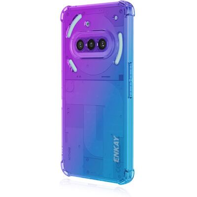 IMAK ENKAY GRADIENT Ochranný kryt pre Nothing Phone (3a) PURPLE BLUE IMAK ENKAY GRADIENT Ochranný kryt pre Nothing Phone (3a) PURPLE BLUE