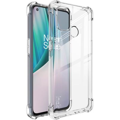 IMAK Ochranný silikónový kryt + fólia OnePlus Nord N100 priehľadný IMAK Ochranný silikónový kryt + fólia OnePlus Nord N100 priehľadný