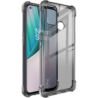 IMAK Ochranný silikónový kryt + fólia OnePlus Nord N100 čierny IMAK Ochranný silikónový kryt + fólia OnePlus Nord N100 čierny