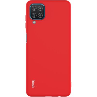IMAK RUBBER Gumený kryt Samsung Galaxy A12 / M12 červený IMAK RUBBER Gumený kryt Samsung Galaxy A12 / M12 červený