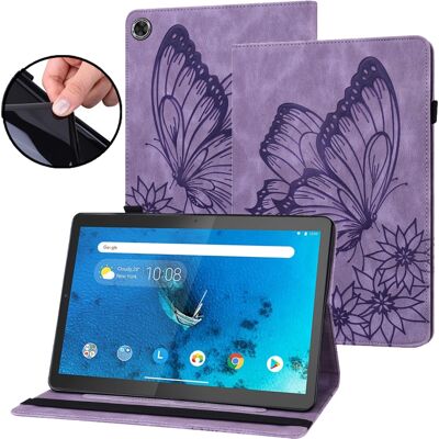PROTEMIO ART Zaklápací obal Lenovo Tab M10 Plus (TB-X606F / TB-X606L / TB-X606X / ZA5T0081CZ / ZA5V0206CZ) BUTTERFLY fialový PROTEMIO ART Zaklápací obal Lenovo Tab M10 Plus (TB-X606F / TB-X606L / TB-X606X / ZA5T0081CZ / ZA5V0206CZ) BUTTERFLY fialový