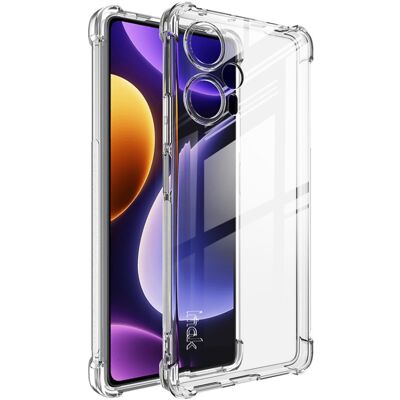 IMAK Ochranný silikónový kryt Xiaomi Poco F5 priehľadný IMAK Ochranný silikónový kryt Xiaomi Poco F5 priehľadný