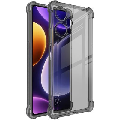 IMAK Ochranný silikónový kryt Xiaomi Poco F5 čierny IMAK Ochranný silikónový kryt Xiaomi Poco F5 čierny