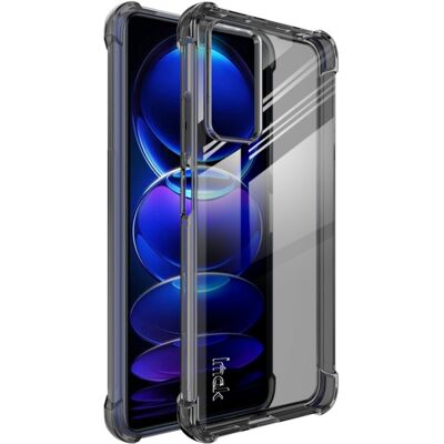 IMAK Ochranný silikónový kryt Xiaomi Redmi Note 12 Pro čierny IMAK Ochranný silikónový kryt Xiaomi Redmi Note 12 Pro čierny