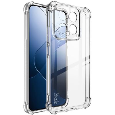 IMAK Ochranný silikónový obal pre Xiaomi 14 priehľadný IMAK Ochranný silikónový obal pre Xiaomi 14 priehľadný