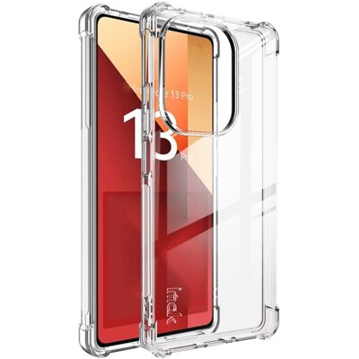 IMAK Ochranný silikónový obal pre Xiaomi Redmi Note 13 Pro priehľadný IMAK Ochranný silikónový obal pre Xiaomi Redmi Note 13 Pro priehľadný