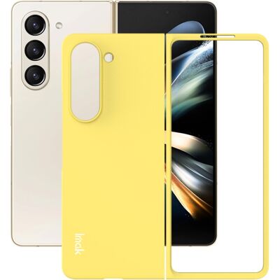 IMAK JS-2 Plastový kryt pre Samsung Galaxy Z Fold5 5G žltý IMAK JS-2 Plastový kryt pre Samsung Galaxy Z Fold5 5G žltý