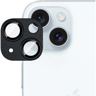 IMAK FULL METAL COVER Sklo pre fotoaparát Apple iPhone 15 / 15 Plus čierne IMAK FULL METAL COVER Sklo pre fotoaparát Apple iPhone 15 / 15 Plus čierne