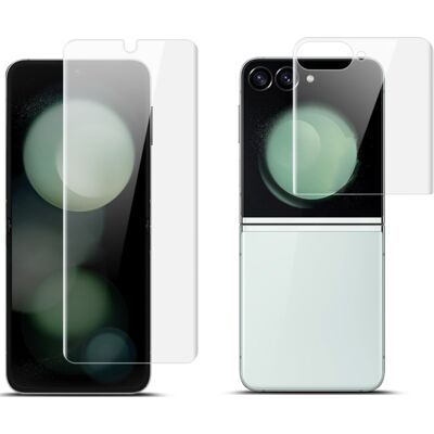 IMAK HYDROGEL SET Sada ochranných fólií pre Samsung Galaxy Z Flip7 FE 5G / Flip6 5G IMAK HYDROGEL SET Sada ochranných fólií pre Samsung Galaxy Z Flip7 FE 5G / Flip6 5G
