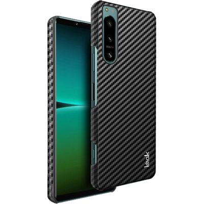 IMAK CARBON Ochranný obal pre Sony Xperia 5 IV čierny IMAK CARBON Ochranný obal pre Sony Xperia 5 IV čierny