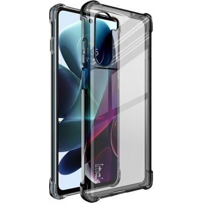 IMAK Ochranný silikónový kryt + fólia Motorola Moto G200 5G čierny IMAK Ochranný silikónový kryt + fólia Motorola Moto G200 5G čierny