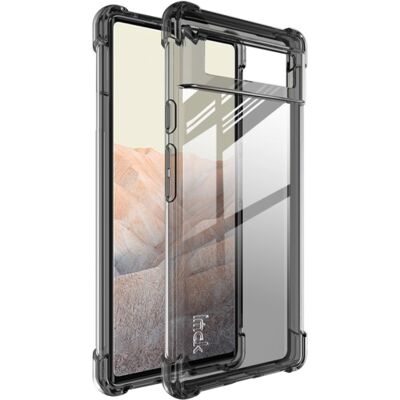 IMAK Ochranný silikónový kryt + fólia Google Pixel 6 čierny IMAK Ochranný silikónový kryt + fólia Google Pixel 6 čierny