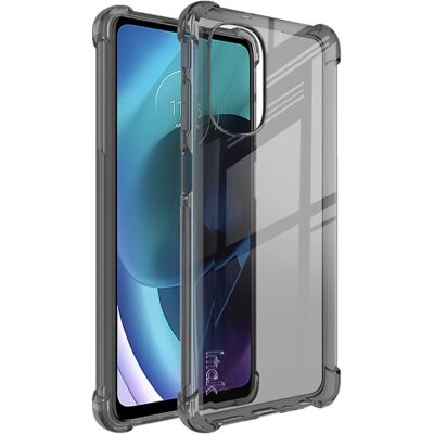 IMAK Ochranný silikónový kryt + fólia Motorola Moto G51 5G čierny IMAK Ochranný silikónový kryt + fólia Motorola Moto G51 5G čierny
