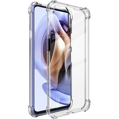 IMAK Ochranný silikónový kryt + fólia Motorola Moto G31 / G41 priehľadný IMAK Ochranný silikónový kryt + fólia Motorola Moto G31 / G41 priehľadný