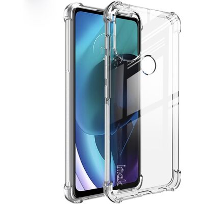 IMAK Ochranný silikónový kryt + fólia Motorola Moto G71 5G priehľadný IMAK Ochranný silikónový kryt + fólia Motorola Moto G71 5G priehľadný