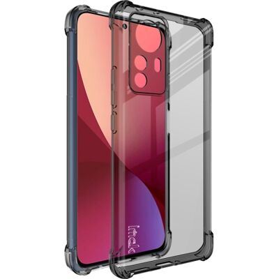 IMAK Ochranný silikónový kryt + fólia Xiaomi 12 Pro čierny IMAK Ochranný silikónový kryt + fólia Xiaomi 12 Pro čierny