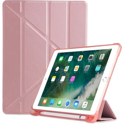 PROTEMIO LEATHER Zaklápací obal Apple iPad 9.7 (2018 / 2017) / tablet Air (1 / 2) ružový PROTEMIO LEATHER Zaklápací obal Apple iPad 9.7 (2018 / 2017) / tablet Air (1 / 2) ružový