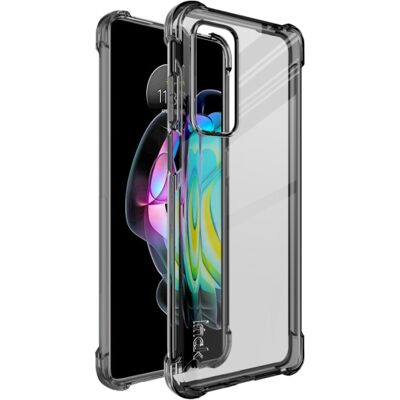IMAK Ochranný silikónový kryt + fólia Motorola Edge 20 čierny IMAK Ochranný silikónový kryt + fólia Motorola Edge 20 čierny