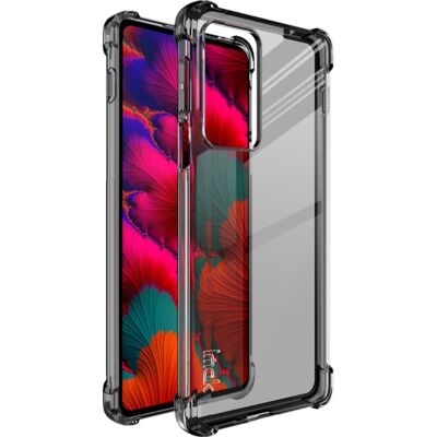 IMAK Ochranný silikónový kryt + fólia Motorola Edge 20 Pro čierny IMAK Ochranný silikónový kryt + fólia Motorola Edge 20 Pro čierny