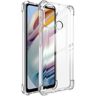 IMAK Ochranný silikónový kryt + fólia Motorola Moto G60 priehľadný IMAK Ochranný silikónový kryt + fólia Motorola Moto G60 priehľadný