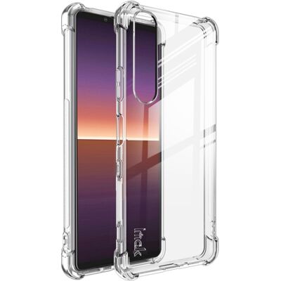 IMAK Ochranný silikónový kryt + fólia Sony Xperia 1 III priehľadný IMAK Ochranný silikónový kryt + fólia Sony Xperia 1 III priehľadný