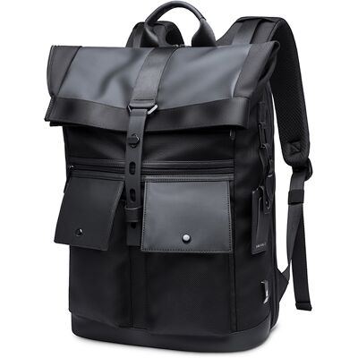 BANGE LEISURE Priestranný batoh pre notebook s uhlopriečkou do 15,6" čierny BANGE LEISURE Priestranný batoh pre notebook s uhlopriečkou do 15,6" čierny