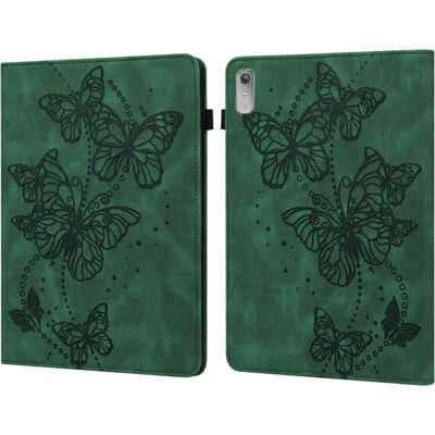 PROTEMIO ART BUTTERFLY Zaklápacie puzdro pre Lenovo Tab P11 Gen 2 zelené PROTEMIO ART BUTTERFLY Zaklápacie puzdro pre Lenovo Tab P11 Gen 2 zelené
