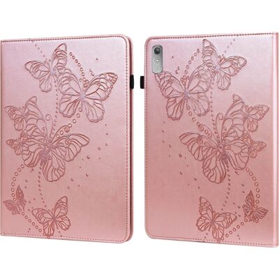 PROTEMIO ART BUTTERFLY Zaklápacie puzdro pre Lenovo Tab P11 Gen 2 ružové PROTEMIO ART BUTTERFLY Zaklápacie puzdro pre Lenovo Tab P11 Gen 2 ružové