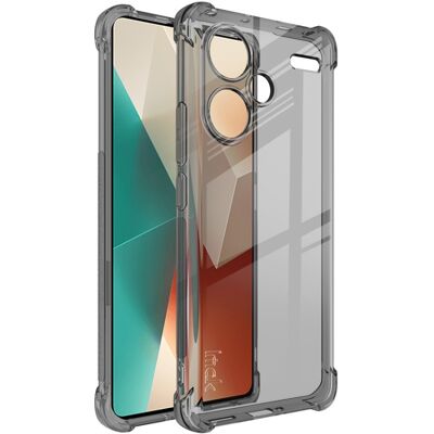 IMAK Ochranný silikónový obal pre Xiaomi Redmi Note 13 Pro+ 5G čierny IMAK Ochranný silikónový obal pre Xiaomi Redmi Note 13 Pro+ 5G čierny