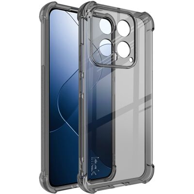 IMAK Ochranný silikónový obal pre Xiaomi 14 čierny IMAK Ochranný silikónový obal pre Xiaomi 14 čierny