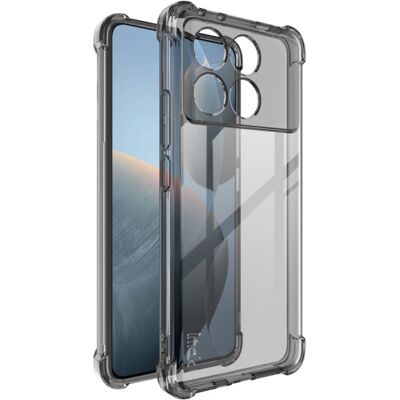 IMAK Ochranný silikónový obal pre Xiaomi Poco X6 Pro 5G čierny IMAK Ochranný silikónový obal pre Xiaomi Poco X6 Pro 5G čierny