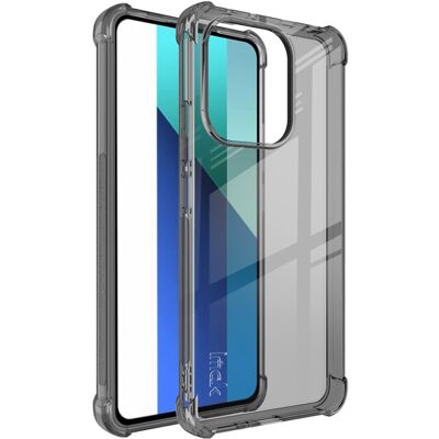 IMAK Ochranný silikónový obal pre Xiaomi Redmi Note 13 čierny IMAK Ochranný silikónový obal pre Xiaomi Redmi Note 13 čierny