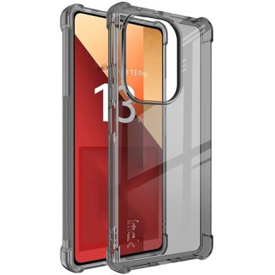 IMAK Ochranný silikónový obal pre Xiaomi Redmi Note 13 Pro čierny IMAK Ochranný silikónový obal pre Xiaomi Redmi Note 13 Pro čierny