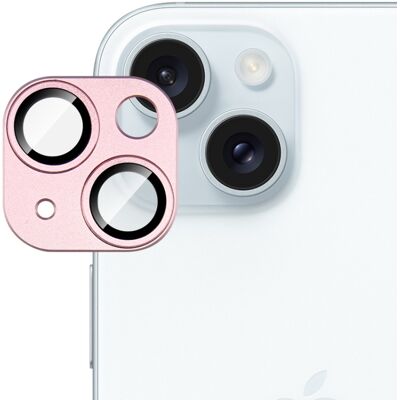 IMAK FULL METAL COVER Sklo pre fotoaparát Apple iPhone 15 / 15 Plus ružové IMAK FULL METAL COVER Sklo pre fotoaparát Apple iPhone 15 / 15 Plus ružové