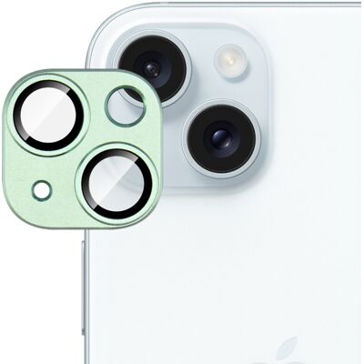 IMAK FULL METAL COVER Sklo pre fotoaparát Apple iPhone 15 / 15 Plus zelené IMAK FULL METAL COVER Sklo pre fotoaparát Apple iPhone 15 / 15 Plus zelené