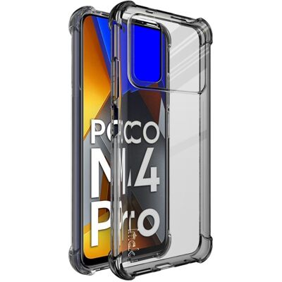 IMAK Ochranný silikónový kryt + fólia Xiaomi Poco M4 Pro čierny IMAK Ochranný silikónový kryt + fólia Xiaomi Poco M4 Pro čierny