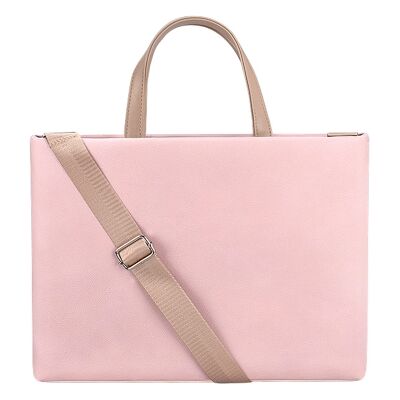 PROTEMIO CHIC Elegantná taška na notebook s uhlopriečkou do 13,3" ružová PROTEMIO CHIC Elegantná taška na notebook s uhlopriečkou do 13,3" ružová