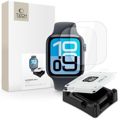 TECH-PROTECT SUPREME SET 2-PACK Hydrogélové fólie pre Apple Watch 6 / 5 / 4 / SE 40mm TECH-PROTECT SUPREME SET 2-PACK Hydrogélové fólie pre Apple Watch 6 / 5 / 4 / SE 40mm