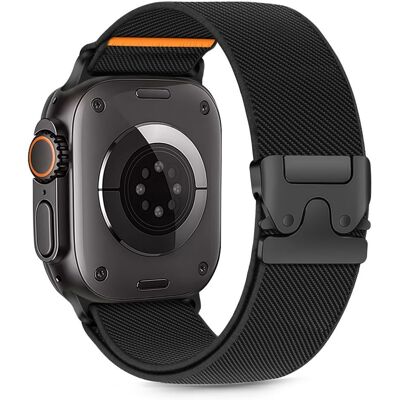 TECH-PROTECT NYLON CLASP Remienok pre Apple Watch 44 / 45 / 46 / 49mm BLACK TECH-PROTECT NYLON CLASP Remienok pre Apple Watch 44 / 45 / 46 / 49mm BLACK