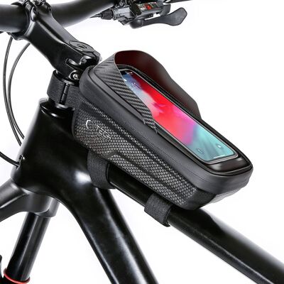 TECH-PROTECT SAKWA V2 Cyklistická taška s držiakom na mobil 1L čierna TECH-PROTECT SAKWA V2 Cyklistická taška s držiakom na mobil 1L čierna