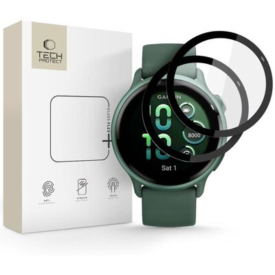 TECH-PROTECT GLASS FLEX+ 2-PACK Sklo pre Garmin Vivoactive 6 TECH-PROTECT GLASS FLEX+ 2-PACK Sklo pre Garmin Vivoactive 6
