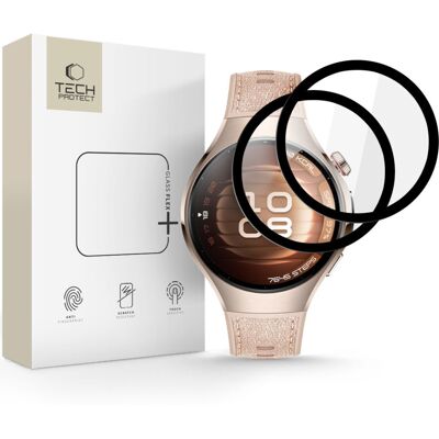 TECH-PROTECT GLASS FLEX+ 2-PACK Sklo pre Huawei Watch 5 42mm TECH-PROTECT GLASS FLEX+ 2-PACK Sklo pre Huawei Watch 5 42mm