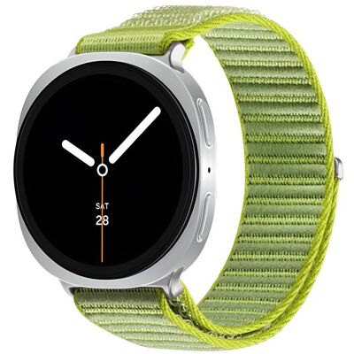 DUX YE Nylonový remienok pre Samsung Galaxy Watch8 / Watch8 Classic / Watch9 zelený DUX YE Nylonový remienok pre Samsung Galaxy Watch8 / Watch8 Classic / Watch9 zelený