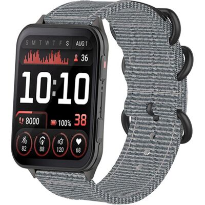 DUX NYLON Vymeniteľný remienok pre Garmin Venu X1 šedý DUX NYLON Vymeniteľný remienok pre Garmin Venu X1 šedý