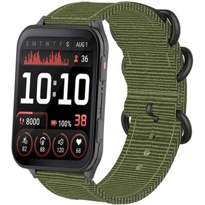 DUX NYLON Vymeniteľný remienok pre Garmin Venu X1 tmavozelený DUX NYLON Vymeniteľný remienok pre Garmin Venu X1 tmavozelený